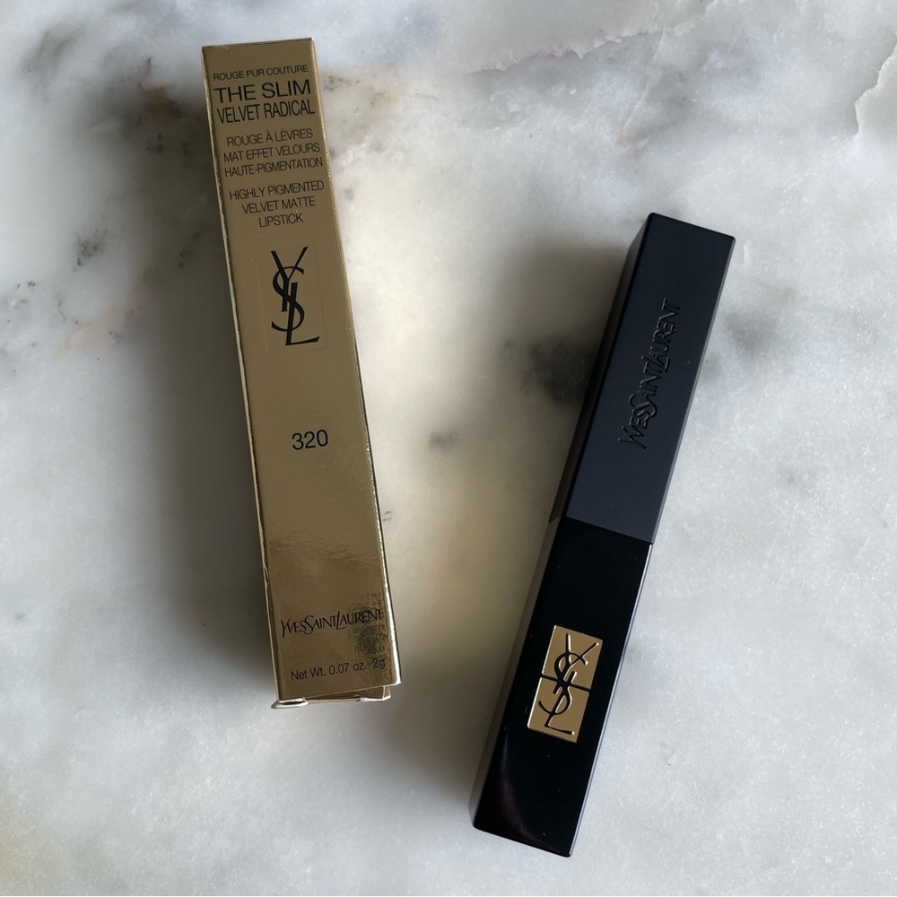 NIB YSL the slim velvet radical in 320 + gift - Picture 4 of 12